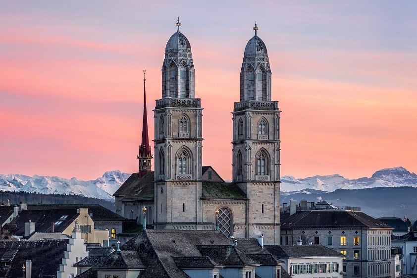 Kraftort Grossmünster Zürich